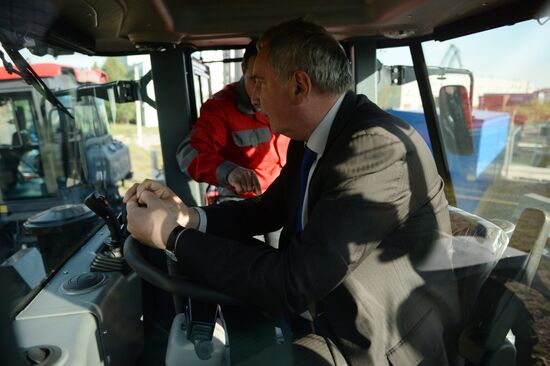 Deputy Prime Minister Rogozin visits St. Petersburg