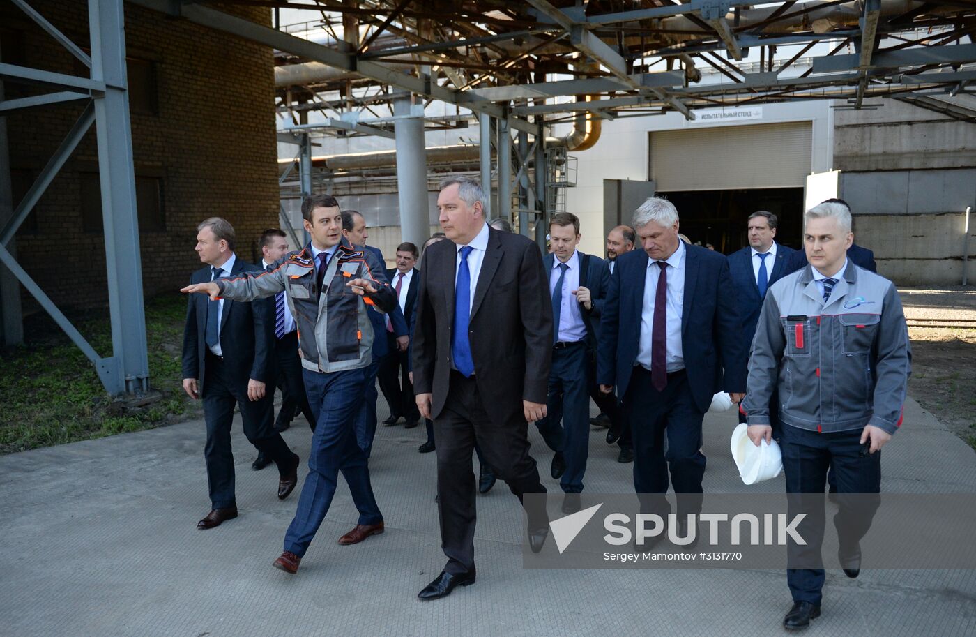 Deputy Prime Minister Rogozin visits St. Petersburg