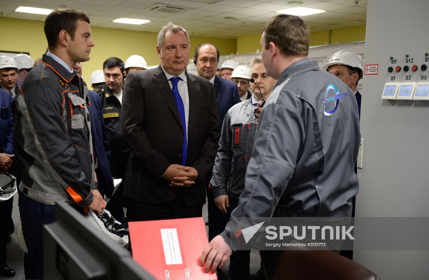 Deputy Prime Minister Rogozin visits St. Petersburg