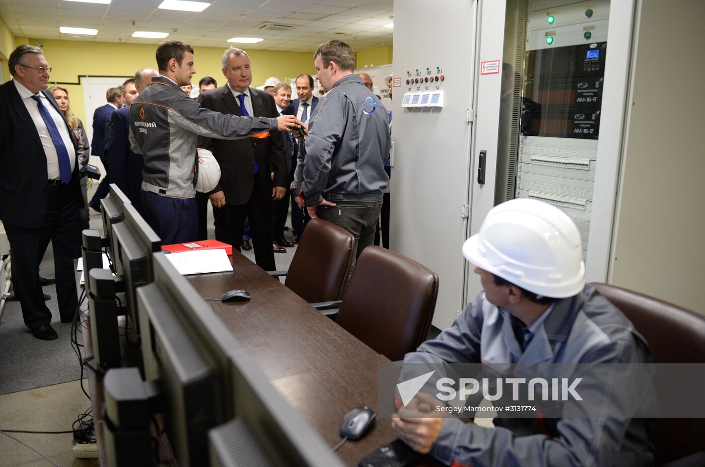 Deputy Prime Minister Rogozin visits St. Petersburg