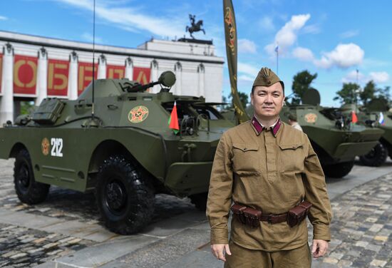 Road of Courage kicks off in Moscow