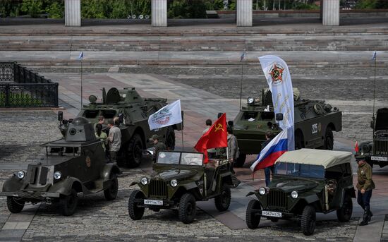Road of Courage kicks off in Moscow