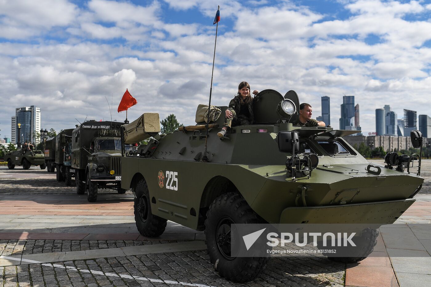 Road of Courage kicks off in Moscow