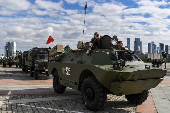 Road of Courage kicks off in Moscow