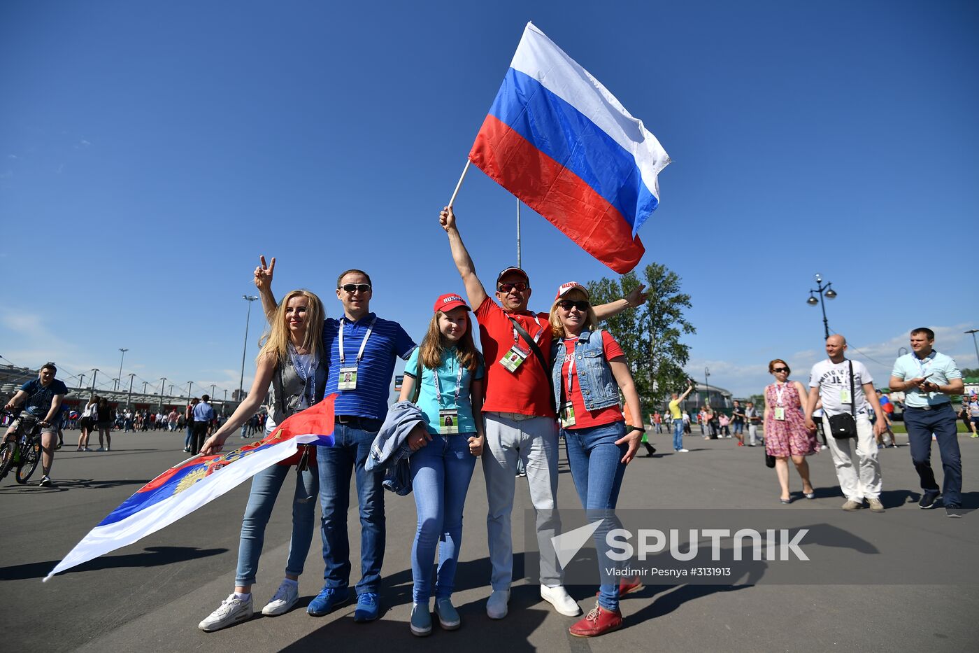 St. Petersburg Arena ahead of 2017 Confederations Cup opening match