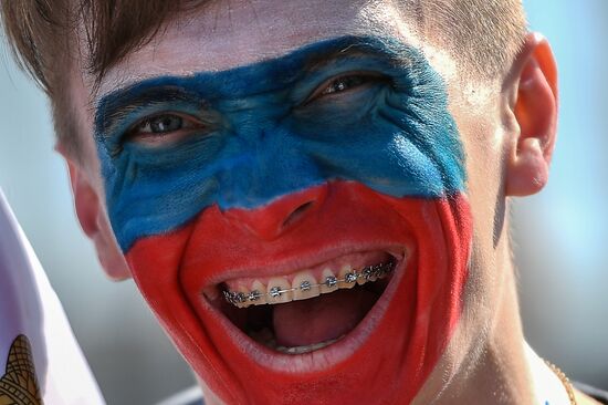 St. Petersburg Arena ahead of 2017 Confederations Cup opening match