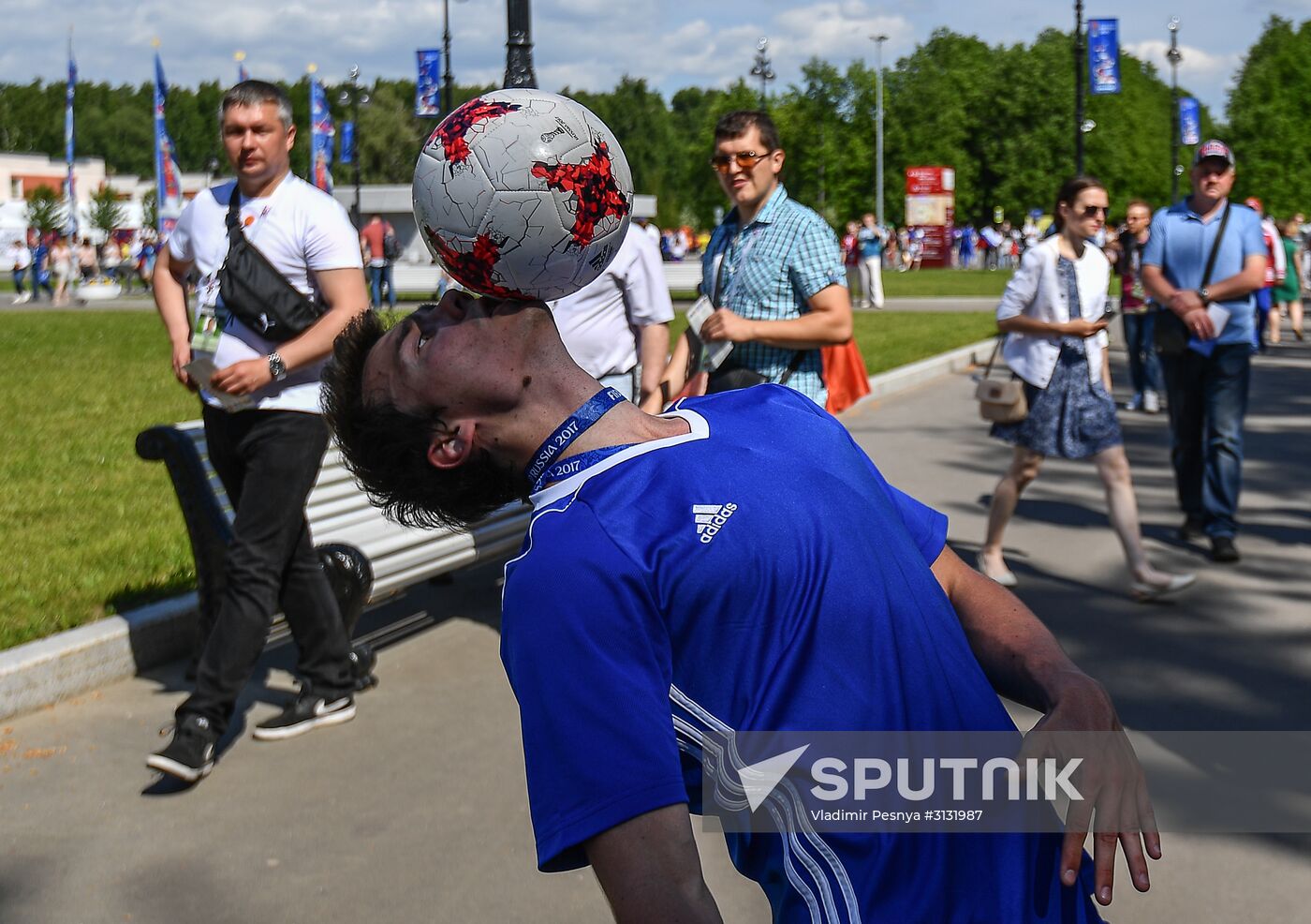 St. Petersburg Arena ahead of 2017 Confederations Cup opening match