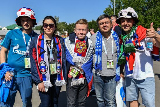 St. Petersburg Arena ahead of 2017 Confederations Cup opening match