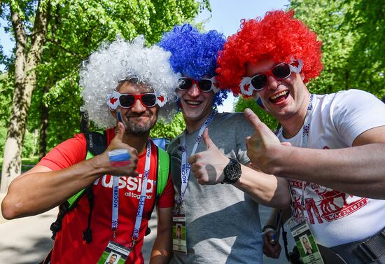 St. Petersburg Arena ahead of 2017 Confederations Cup opening match
