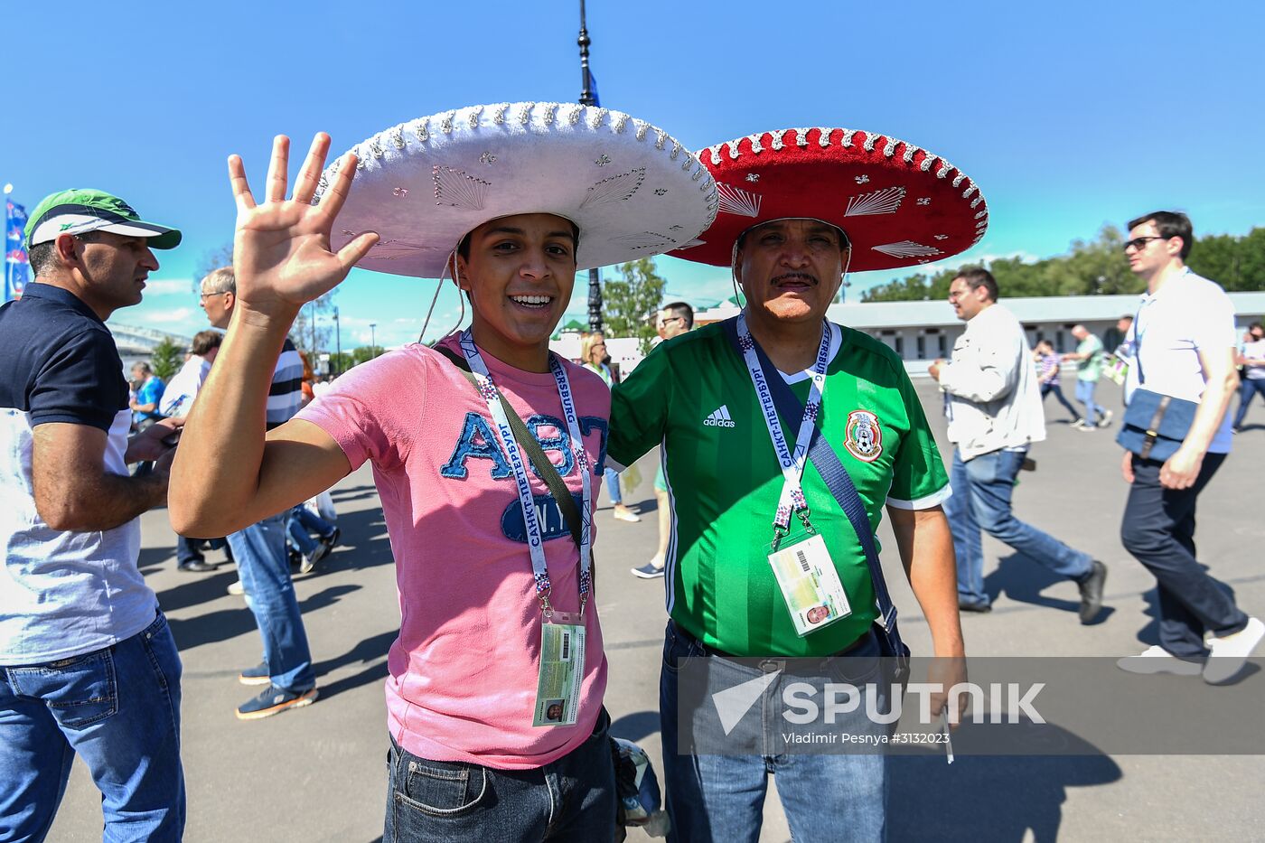 St. Petersburg Arena ahead of 2017 Confederations Cup opening match