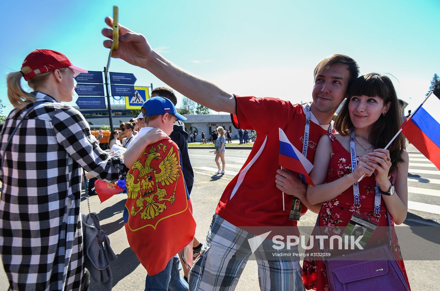 St. Petersburg Arena ahead of 2017 Confederations Cup opening match