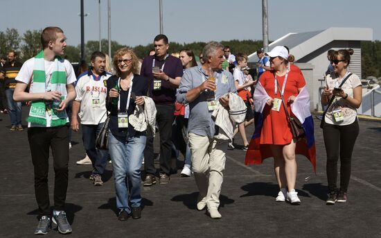 St. Petersburg Arena ahead of 2017 Confederations Cup opening match