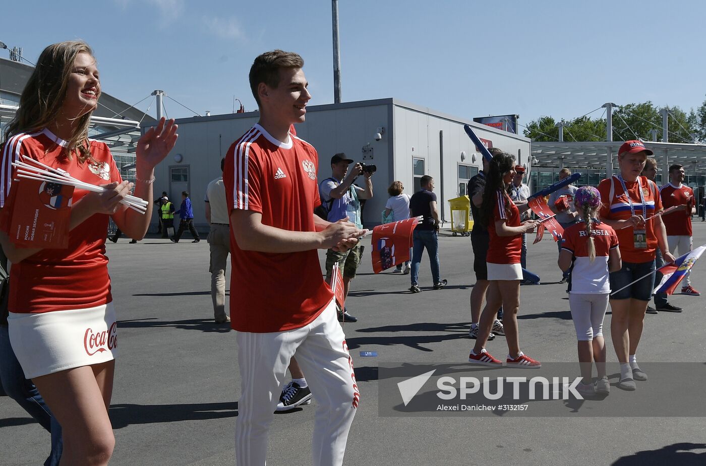 St. Petersburg Arena ahead of 2017 Confederations Cup opening match