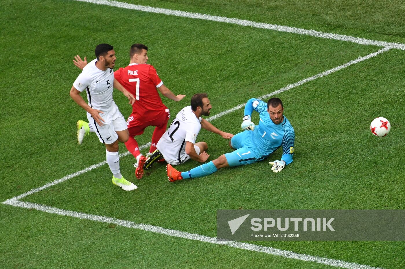2017 FIFA Confederations Cup. Russia vs. New Zealand