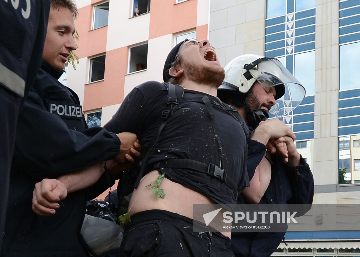 Rally against migrants in Berlin