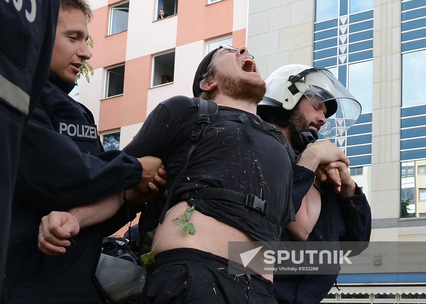Rally against migrants in Berlin