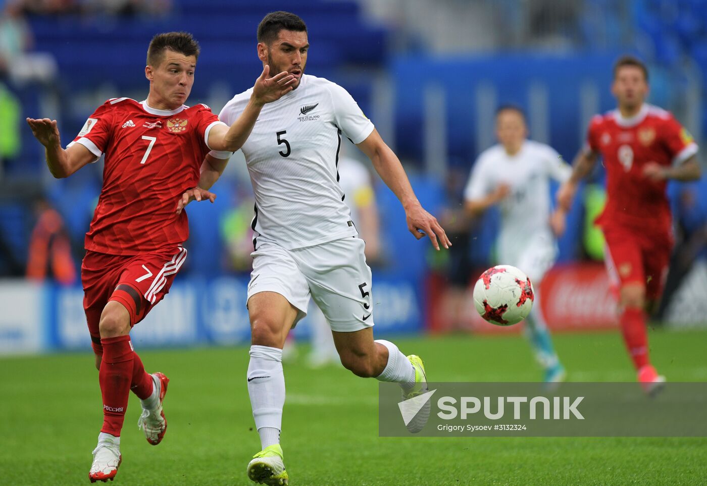 2017 FIFA Confederations Cup. Russia vs. New Zealand