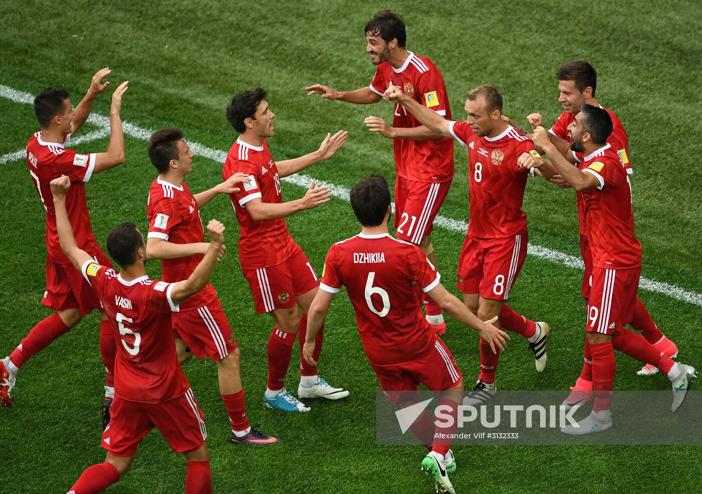 2017 FIFA Confederations Cup. Russia vs. New Zealand