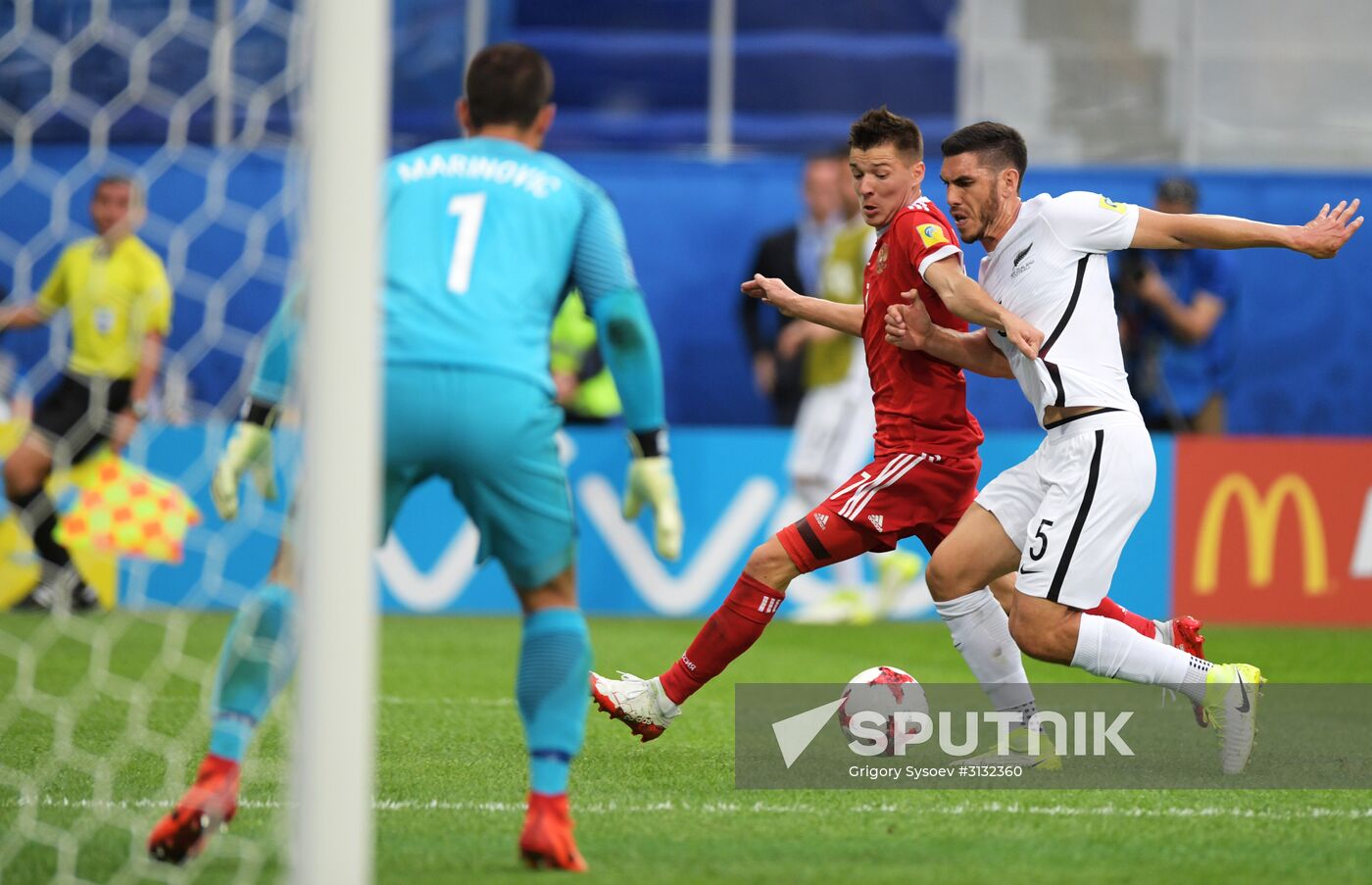 2017 FIFA Confederations Cup. Russia vs. New Zealand
