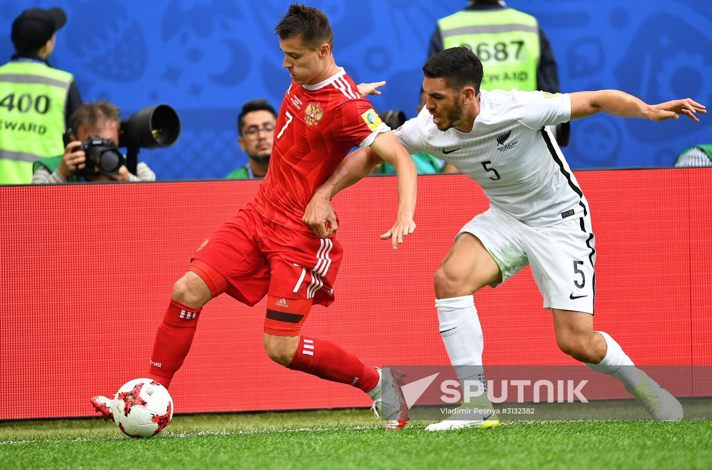 2017 FIFA Confederations Cup. Russia vs. New Zealand
