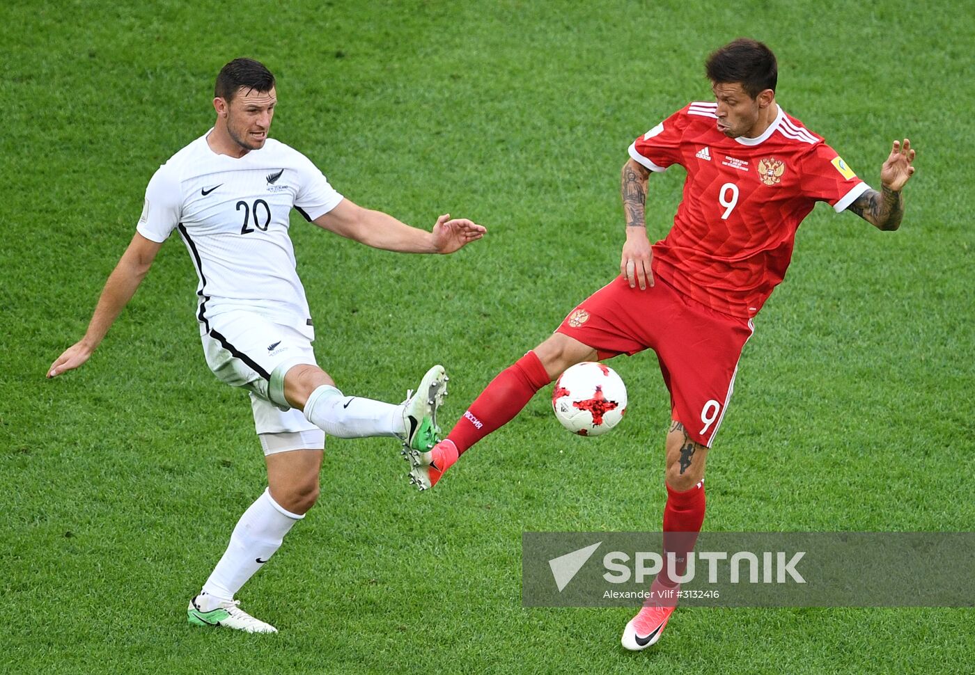 2017 FIFA Confederations Cup. Russia vs. New Zealand