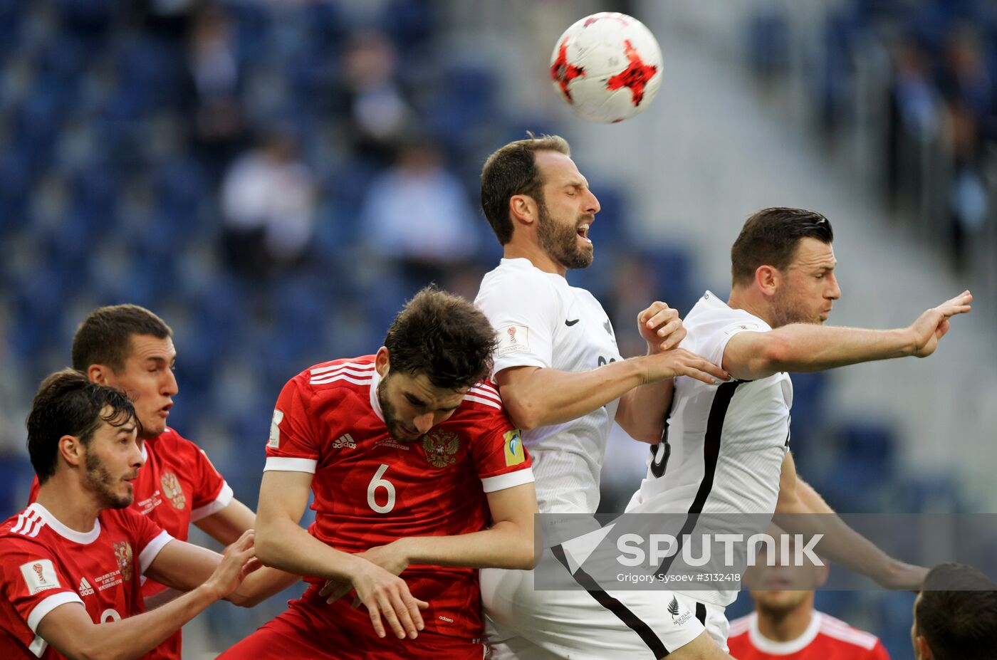 2017 FIFA Confederations Cup. Russia vs. New Zealand