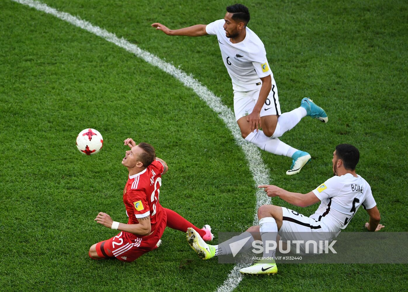 2017 FIFA Confederations Cup. Russia vs. New Zealand