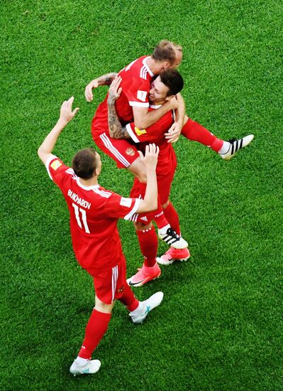 Football. 2017 FIFA Confederations Cup. Russia vs. New Zealand