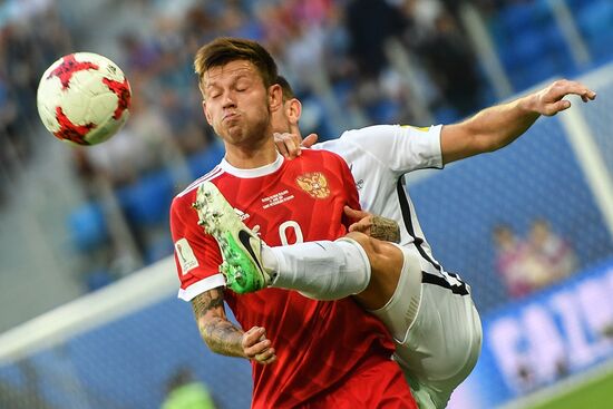 Football. 2017 FIFA Confederations Cup. Russia vs. New Zealand
