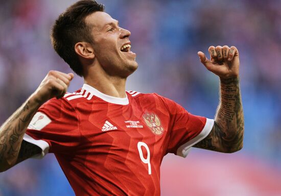 Football. 2017 FIFA Confederations Cup. Russia vs. New Zealand