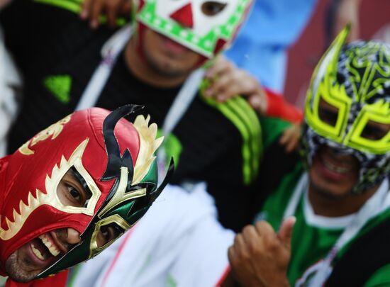 Kazan Arena before 2017 FIFA Confederations Cup match between Portugal and Mexico