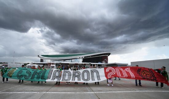 Kazan Arena before 2017 FIFA Confederations Cup match between Portugal and Mexico