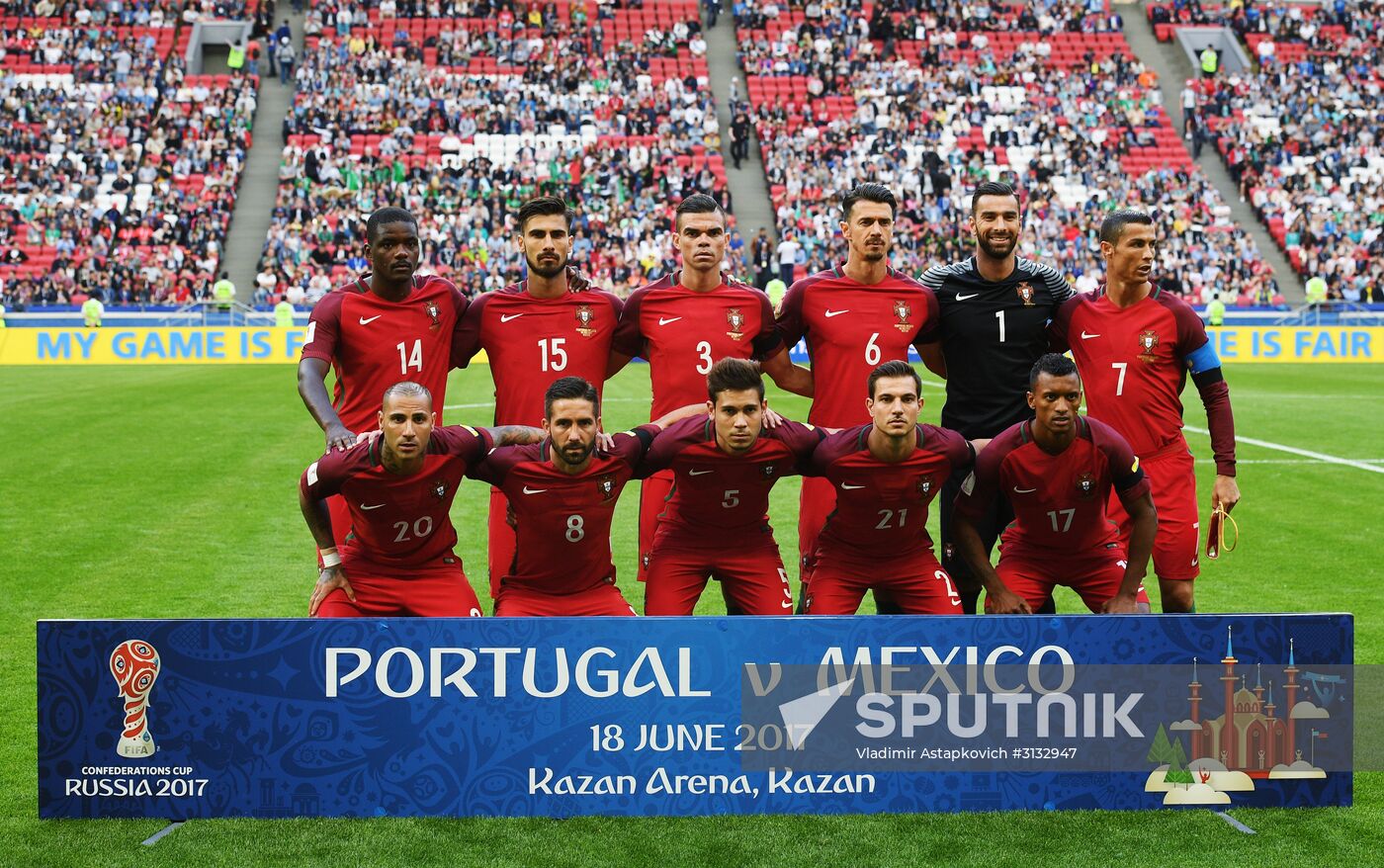 2017 FIFA Confederations Cup. Portugal vs. Mexico