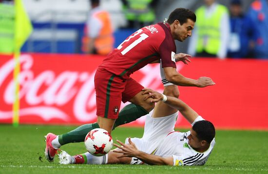 Football. 2017 FIFA Confederations Cup. Portugal vs. Mexico