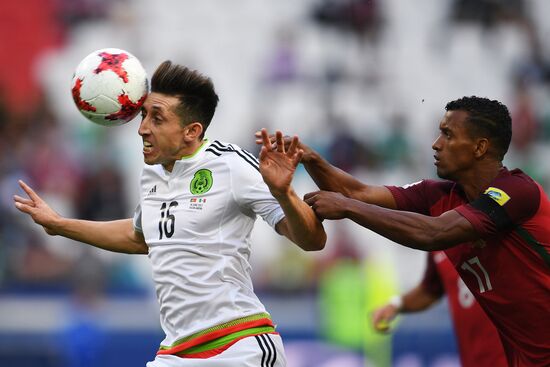Football. 2017 FIFA Confederations Cup. Portugal vs. Mexico