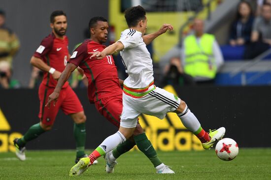 Football. 2017 FIFA Confederations Cup. Portugal vs. Mexico