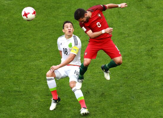 Football. 2017 FIFA Confederations Cup. Portugal vs. Mexico