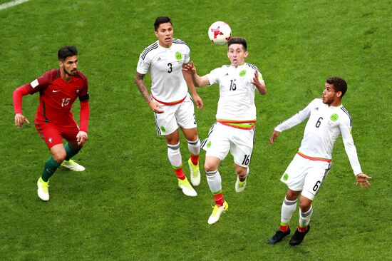 Football. 2017 FIFA Confederations Cup. Portugal vs. Mexico