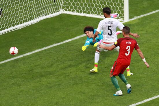 Football. 2017 FIFA Confederations Cup. Portugal vs. Mexico
