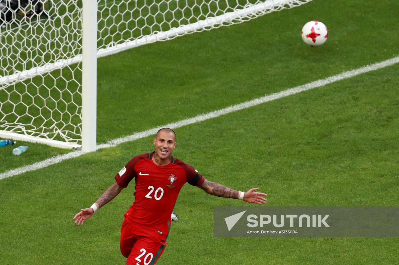 Football. 2017 FIFA Confederations Cup. Portugal vs. Mexico