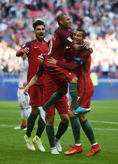 Football. 2017 FIFA Confederations Cup. Portugal vs. Mexico