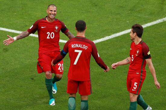 Football. 2017 FIFA Confederations Cup. Portugal vs. Mexico