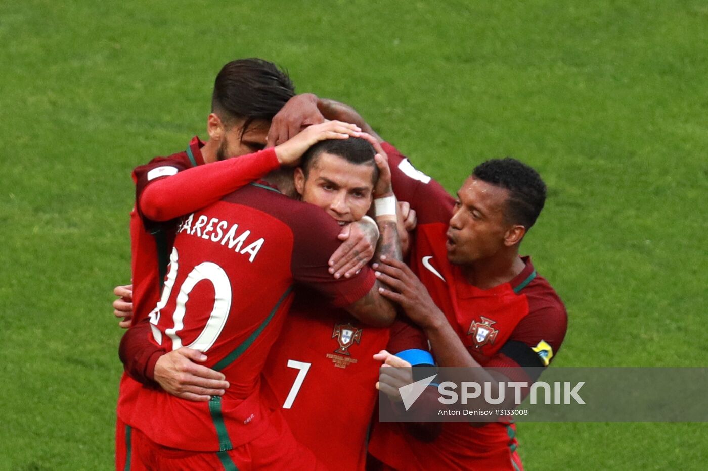 Football. 2017 FIFA Confederations Cup. Portugal vs. Mexico