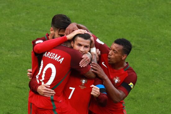 Football. 2017 FIFA Confederations Cup. Portugal vs. Mexico