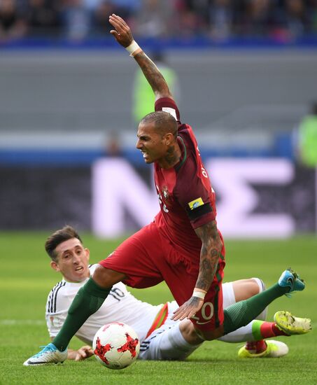 Football. 2017 FIFA Confederations Cup. Portugal vs. Mexico