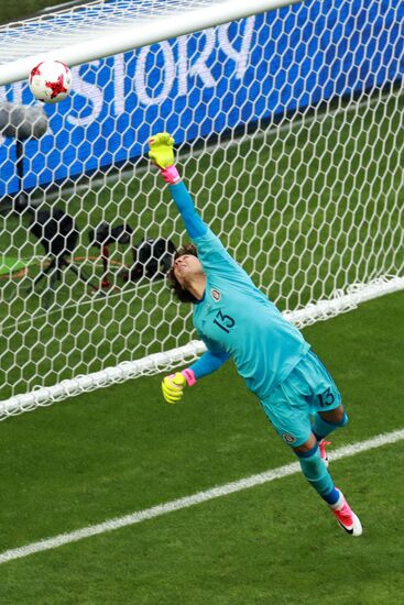 Football. 2017 FIFA Confederations Cup. Portugal vs. Mexico