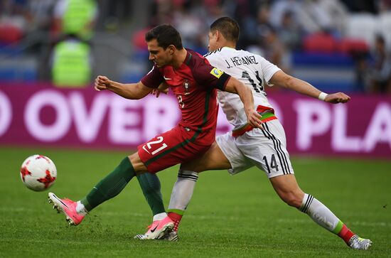 Football. 2017 FIFA Confederations Cup. Portugal vs. Mexico