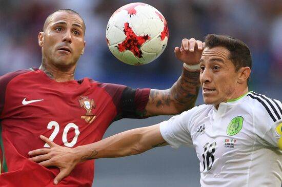 Football. 2017 FIFA Confederations Cup. Portugal vs. Mexico