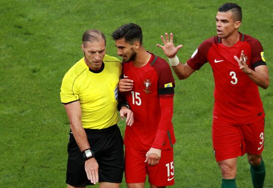 Football. 2017 FIFA Confederations Cup. Portugal vs. Mexico