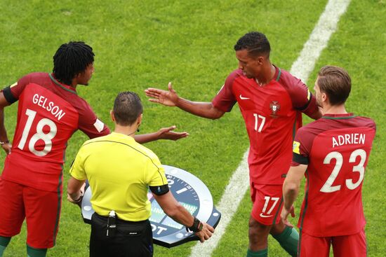 Football. 2017 FIFA Confederations Cup. Portugal vs. Mexico